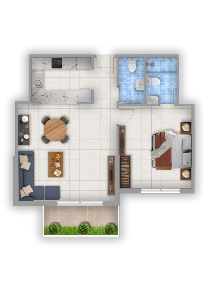 1BHK 1